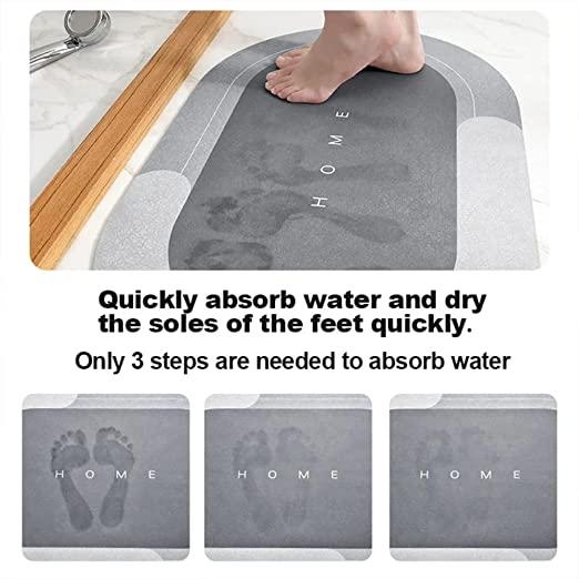 Water Absorbing Anti Slip Floor Mat, Bath Mat (PACK OF 4)